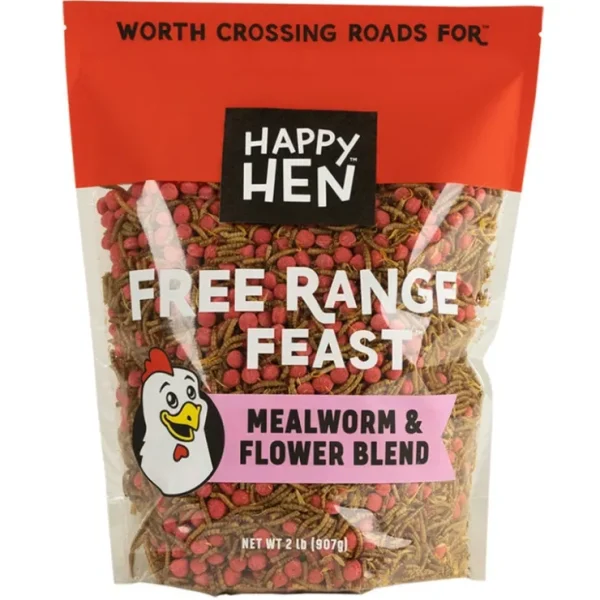 Best Happy Hen Treats Free Range Feast Mealworm &Flower Blend - Pet Home | The Perfect Pet Supplies Shopping Experience Shop All