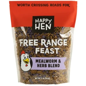 Best Happy Hen Treats Free Range Feast Mealworm &Herb Blend - Pet Home | The Perfect Pet Supplies Shopping Experience Shop All
