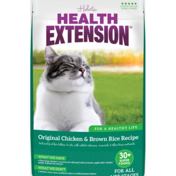 Clearance Health Extension Chicken &Brown Rice All Life Stages Dry Cat Food - Pet Home | The Perfect Pet Supplies Shopping Experience Cats