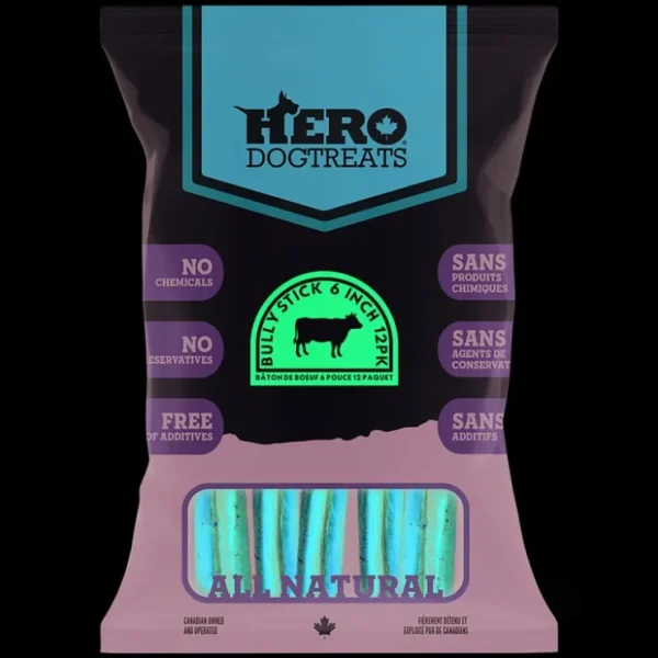 Store Hero, Bully Stick 6" - 12 Pk - Pet Home | The Perfect Pet Supplies Shopping Experience Shop All