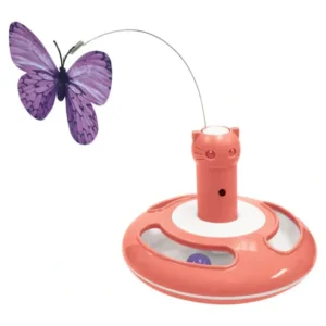 Flash Sale Hero Nala Butterfly Teazer Cat Toy (8.9"L x 9.4"W x 2.8"H) - Pet Home | The Perfect Pet Supplies Shopping Experience Pet Toys
