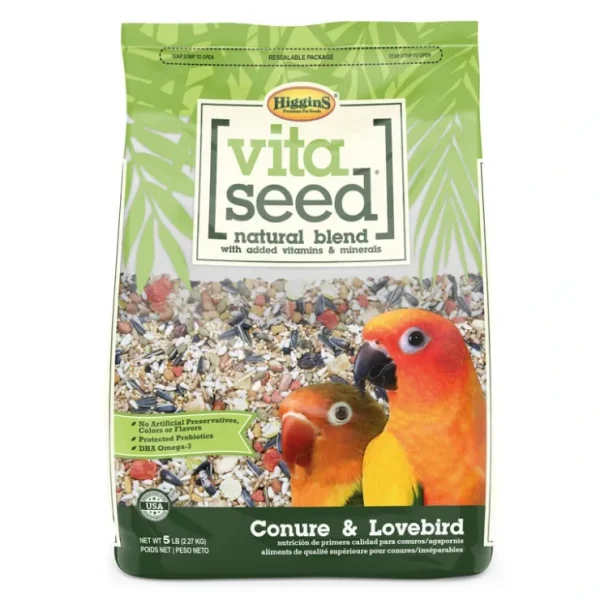 Best Higgins Vita Seed Conure &Lovebird Food - Pet Home | The Perfect Pet Supplies Shopping Experience Shop All