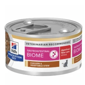 Best Sale Hills Prescription Diet Gastrointestinal Biome Digestive/Fiber Care Care Chicken & Vegetable Stew Canned Cat Food 24 x 82g - Pet Home | The Perfect Pet Supplies Shopping Experience Cats