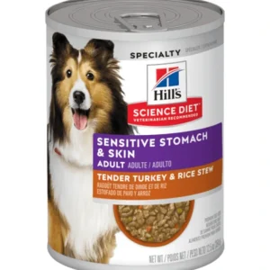 Discount Hill's Science Diet - Adult Sensitive Stomach Sensitive Skin Tender Turkey Rice Stew Wet Dog Food - Pet Home | The Perfect Pet Supplies Shopping Experience Dogs