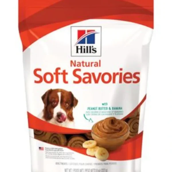 Store Hills Science Diet - Natural Soft Savories with Peanut Butter Banana Dog Treats - Pet Home | The Perfect Pet Supplies Shopping Experience Dogs