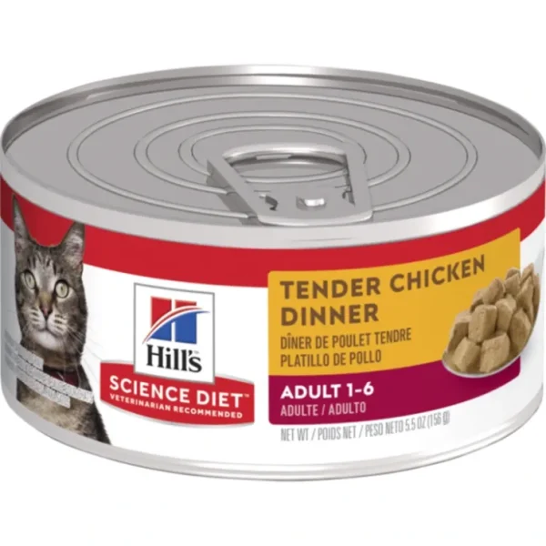 Outlet Hills Science Diet Feline Adult Chicken Tenders 156g x 24 - Pet Home | The Perfect Pet Supplies Shopping Experience Cats