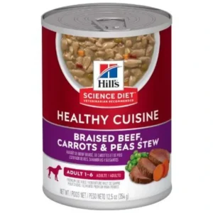 Shop Hills Science Diet Healthy Cuisine Adult 1-6 Canned Dog Food With Beef 354g x 12 Pack - Pet Home | The Perfect Pet Supplies Shopping Experience Dogs