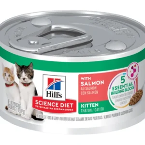 Best Sale Hills Science Diet Kitten Salmon 24x82g - Pet Home | The Perfect Pet Supplies Shopping Experience Cats