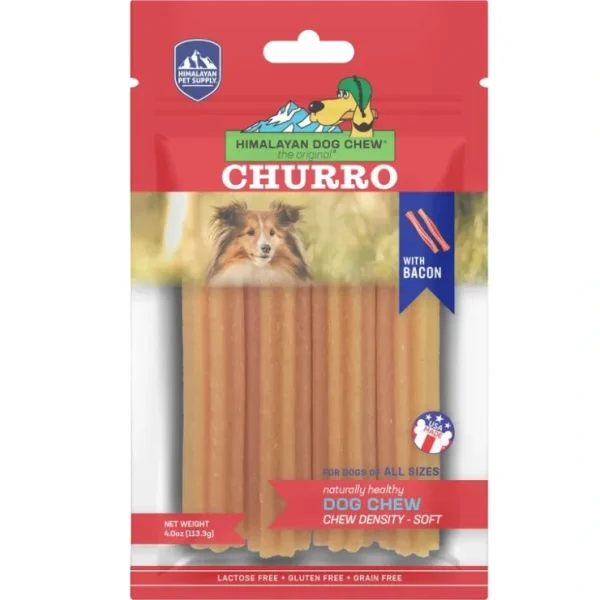 Cheap Himalayan Pet Supply Churro Bacon Dog Chews (4 oz) - Pet Home | The Perfect Pet Supplies Shopping Experience Dogs