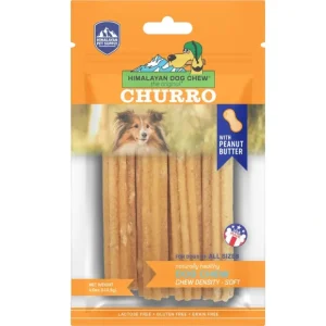 Shop Himalayan Pet Supply Churro Peanut Butter Dog Chew (4 oz) - Pet Home | The Perfect Pet Supplies Shopping Experience Dogs