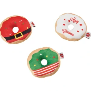 Outlet Holiday Glaze Donuts Cat Toy - 4" Assorted - Pet Home | The Perfect Pet Supplies Shopping Experience Pet Toys