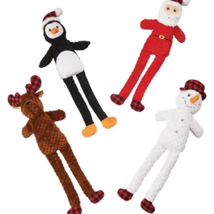 Outlet Holiday Plaid Long Legs Dog Toy - 23" Assorted - Pet Home | The Perfect Pet Supplies Shopping Experience Pet Toys
