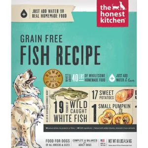 Discount Honest Kitchen, Fish & Grain Free Diet - 10 lb - Pet Home | The Perfect Pet Supplies Shopping Experience Dogs