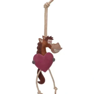 Horse Sense Suede Stall Love Heart Toy - Pet Home | The Perfect Pet Supplies Shopping Experience