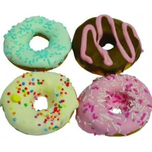 Store Huds And Toke Little Doggy Donuts 4Pk - 5Cm - Pet Home | The Perfect Pet Supplies Shopping Experience Shop All