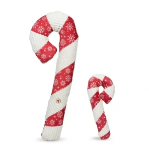 Store HuggleHounds Totally Tartan Candy Cane* - Pet Home | The Perfect Pet Supplies Shopping Experience Pet Toys