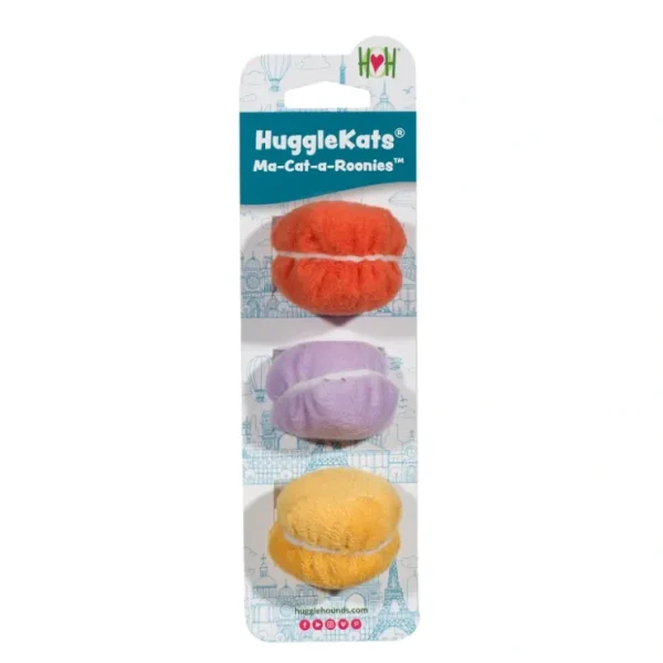 Hot HuggleKat Ma-Cat-a-Roonies 3pk - Pet Home | The Perfect Pet Supplies Shopping Experience Pet Toys