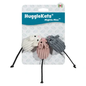 Hot HuggleKat Mightie Mice 3pk - Pet Home | The Perfect Pet Supplies Shopping Experience Pet Toys
