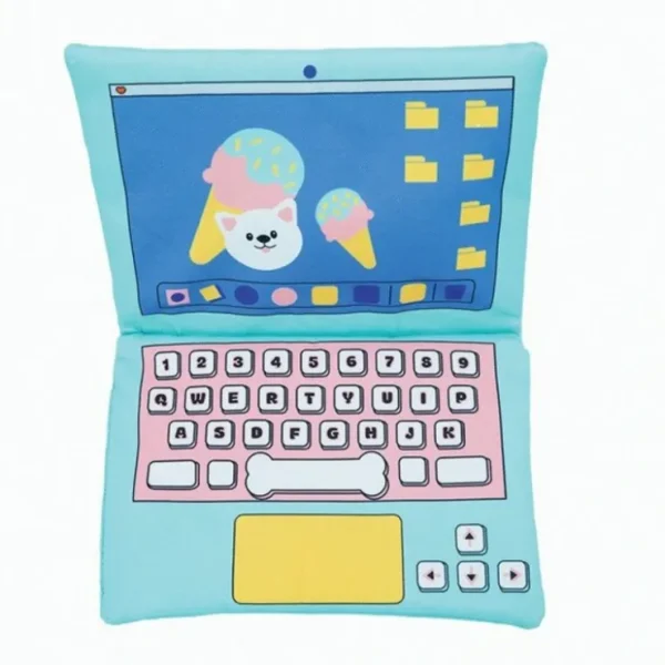 Flash Sale Hugsmart Fuzzy Friendz Dog Toy Bark To School Laptop 22X15X1Cm - Pet Home | The Perfect Pet Supplies Shopping Experience Pet Toys