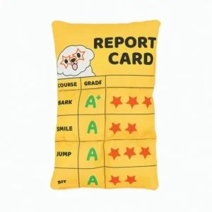 Cheap Hugsmart Fuzzy Friendz Dog Toy Bark To School Report Card 22X14X1.5Cm - Pet Home | The Perfect Pet Supplies Shopping Experience Pet Toys