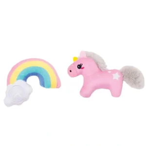 Online HugSmart MEOW BUDDIES CRAZY CATCHER UNICORN & RAINBOW 10x6.5x2.5cm - 2pk - Pet Home | The Perfect Pet Supplies Shopping Experience Pet Toys