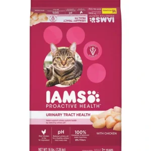 Store Iams Proactive Health Urinary Tract Formula 16 Lb. Chicken Flavor Adult Cat Food - Pet Home | The Perfect Pet Supplies Shopping Experience Shop All
