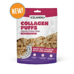 Discount Icelandic+ Beef Collagen Puffs with Marrow Treats for Small Dogs (1.3 oz) - Pet Home | The Perfect Pet Supplies Shopping Experience Dogs