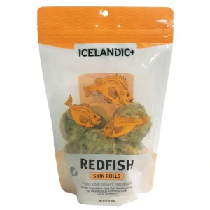 Best Icelandic+, Redfish Skin Rolls - 3 oz - Pet Home | The Perfect Pet Supplies Shopping Experience Shop All
