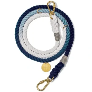 Discount Indigo Ombre Rope Dog Leash, Adjustable - Pet Home | The Perfect Pet Supplies Shopping Experience Dogs