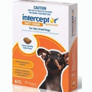 Shop Interceptor Brown Chews 3 Pack very small dogs up to 4kg - Pet Home | The Perfect Pet Supplies Shopping Experience Dogs