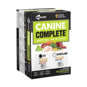 Sale Iron Will Raw, Canine Complete, K9 - 5.44 kg - 12 pk - Pet Home | The Perfect Pet Supplies Shopping Experience Dogs