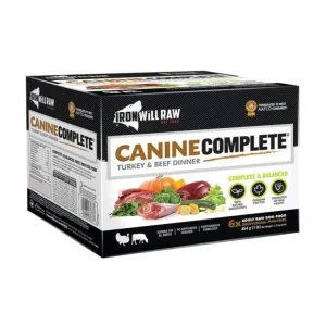 Shop Iron Will Raw, Canine Complete, Turkey & Beef Dinner - 2.72 kg - Pet Home | The Perfect Pet Supplies Shopping Experience Dogs
