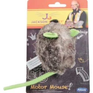 Online JACKSON GALAXY MOTOR MOUSE WITH CATNIP (GRAY/GREEN) - Pet Home | The Perfect Pet Supplies Shopping Experience Pet Toys
