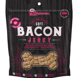 Best JAY'S TASTY ADVENTURES, Bacon Jerky - Pet Home | The Perfect Pet Supplies Shopping Experience Shop All