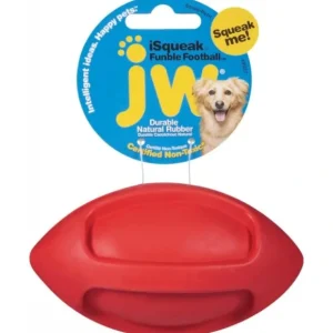 Hot JW iSqueak Funble Football Small 12cm - Pet Home | The Perfect Pet Supplies Shopping Experience Pet Toys