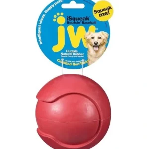 Store JW Pet iSqueak Bouncin Baseball Dog Toy (Medium) - Pet Home | The Perfect Pet Supplies Shopping Experience Pet Toys