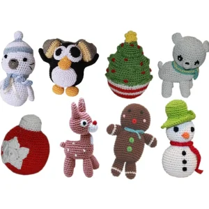 Store Knit Knack Christmas Collection Organic Dog Toy - Pet Home | The Perfect Pet Supplies Shopping Experience Pet Toys