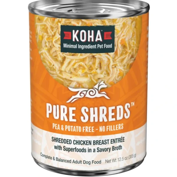 Store KOHA Dog GF Shredded Chicken Pumpkin 12.5oz - Pet Home | The Perfect Pet Supplies Shopping Experience Shop All