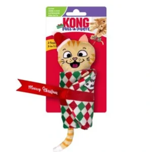 Store Kong - Holiday Pull-A-Partz Present Cat Toy - Pet Home | The Perfect Pet Supplies Shopping Experience Pet Toys