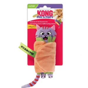 Online Kong - Pull-A-Partz Purrito Cat Toy - Pet Home | The Perfect Pet Supplies Shopping Experience Pet Toys