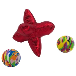 Outlet KONG Active Jacks Cat Toys (3 Pk - All Sizes) - Pet Home | The Perfect Pet Supplies Shopping Experience Pet Toys