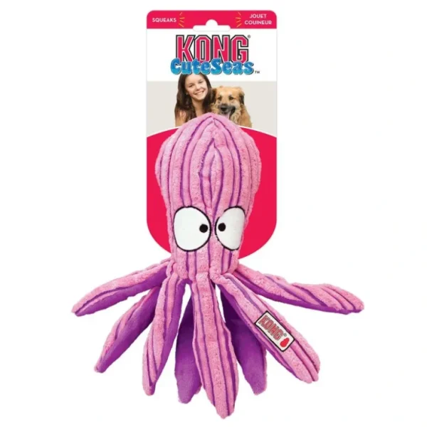 Clearance KONG Cuteseas Octopus Crinkle Dog Toy - Pet Home | The Perfect Pet Supplies Shopping Experience Pet Toys