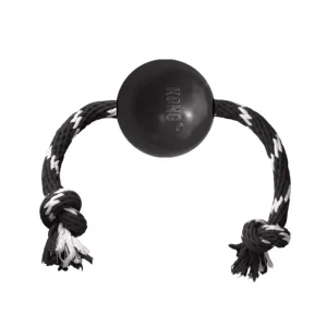Shop KONG, Extreme Ball w/ Rope - Large - Tug Dog Toy - Pet Home | The Perfect Pet Supplies Shopping Experience Pet Toys