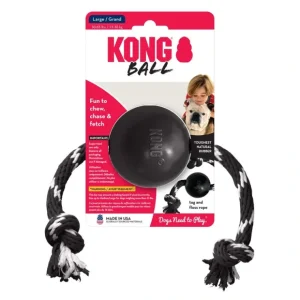 Discount KONG Extreme Ball with Rope Dog Toy - Pet Home | The Perfect Pet Supplies Shopping Experience Pet Toys