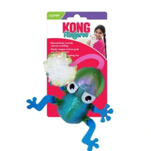 Store KONG Flingaroo Frog Interactive Crinkly Cat Toy - Pet Home | The Perfect Pet Supplies Shopping Experience Pet Toys