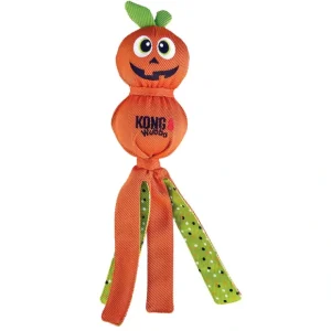 Store KONG, Halloween Wubba Ballistic - Pumpkin - Large - Plush Dog Toy - Pet Home | The Perfect Pet Supplies Shopping Experience Pet Toys