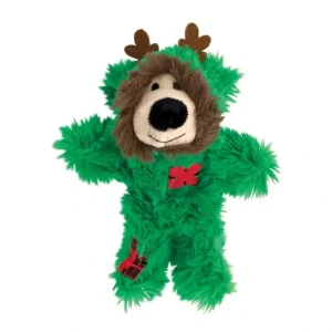 Discount Kong Holiday Softie PJ Bear Cat Toy - Pet Home | The Perfect Pet Supplies Shopping Experience Pet Toys
