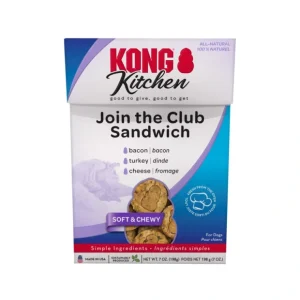 Discount KONG Kitchen Soft &Chewy Join The Club Sandwich Dog Treat (7 oz) - Pet Home | The Perfect Pet Supplies Shopping Experience Dogs