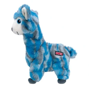 Clearance KONG Low Stuff Stripes Llama Dog Toy (Medium) - Pet Home | The Perfect Pet Supplies Shopping Experience Pet Toys