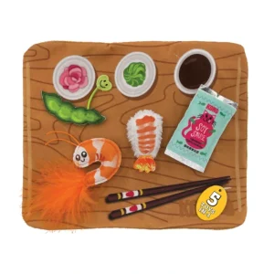 Sale KONG Pull-A-Partz Sushi Cat Toy (All Sizes) - Pet Home | The Perfect Pet Supplies Shopping Experience Pet Toys